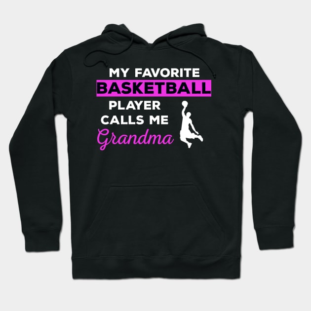 Basketball Grandma Hoodie by mikevdv2001